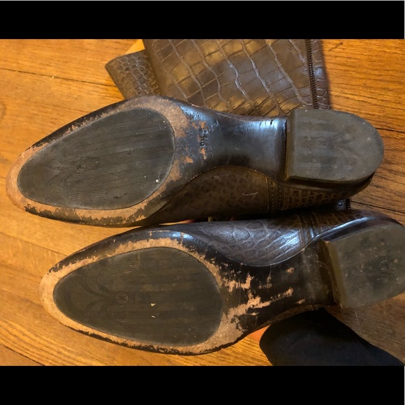 Cole Haan crocodile print boots - Picture 5 of 5